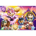 Puzzle 100 elementów Poznaj Mighty Pups Psi Patrol Paw Patrol