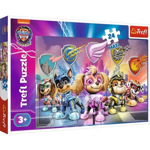 Puzzle 24 elementy Maxi Misja Szczeniaczków Psi Patrol Paw Patrol