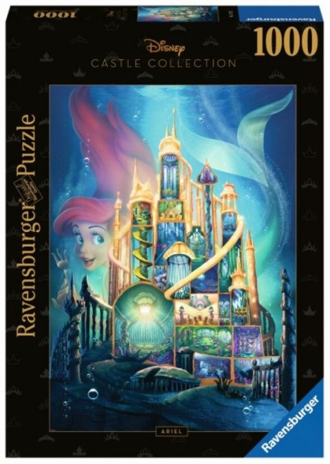 Puzzle 1000 elementów Disney Arielka