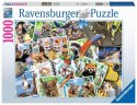 Puzzle 1000 elementów Zwierzaki w podróży