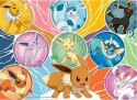 Puzzle 4x100 elementów Pokemon