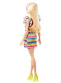 Lalka Barbie Fashionistas blond z aparatem na zęby