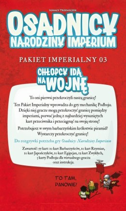 Dodatek do gry Osadnicy Chłopcy idą na wojnę