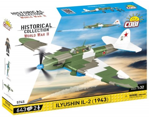 Klocki Historical Collection WWII Ilyushin IL-2 1943 643 klocki