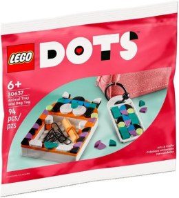 Klocki DOTS 30637 Tacka w kształcie zwierzaka i zawieszka na torbę