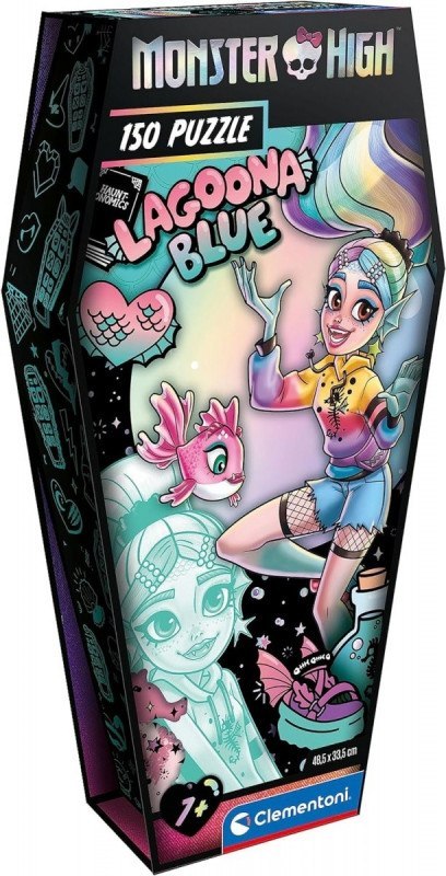 Puzzle 150 elementów Monster High Lagoona Blue