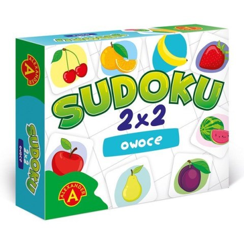 Gra Sudoku 2X2 Owoce