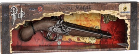 Metalowy pistolet pirata