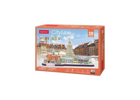 Puzzle 3D Cityline Warszawa