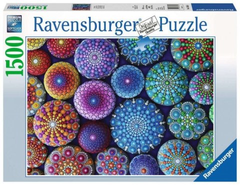 Puzzle 1500 elementów Kolorowe kamienie