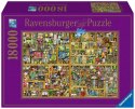 Puzzle 18000 elementów Półka z ksiażkami XXL