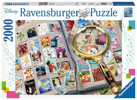 Puzzle 2000 elementów Kolekcja znaczków pocztowych