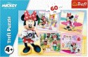 Puzzle 60 elementów Urocza Minnie