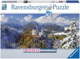 Puzzle Panorama 2000 elementów Zamek Neuschwanstein