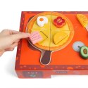 Top Bright Drewniany zestaw Pizza box menu